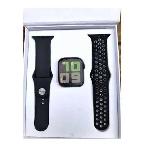 T55 smart watch Series 7 45mm Dual Straps supports android & IOS - 4nme.lk
